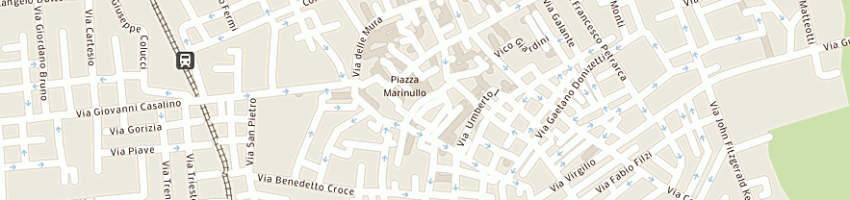 Mappa della impresa centro comunale upsa confartigianato a TRIGGIANO