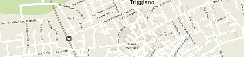 Mappa della impresa centro studi musica a TRIGGIANO