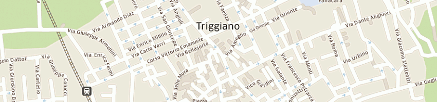 Mappa della impresa franco giuseppe a TRIGGIANO