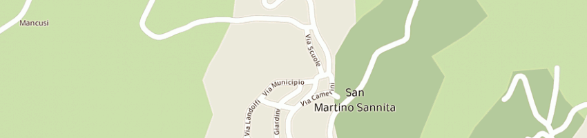 Mappa della impresa cantone gaetano a SAN MARTINO SANNITA