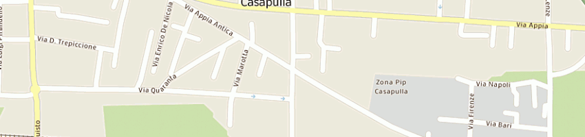 Mappa della impresa lera snc a CASAPULLA