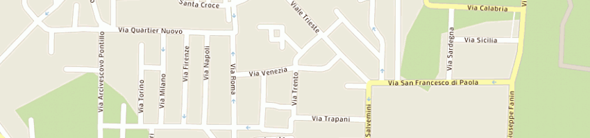 Mappa della impresa tipografia a de nunzio a CASAGIOVE