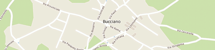 Mappa della impresa poste italiane bucciano a BUCCIANO