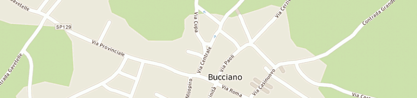 Mappa della impresa amoriello maria giuseppina a BUCCIANO