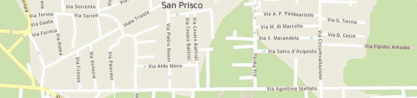 Mappa della impresa pizzeria enchante' di mancino bruno a SAN PRISCO