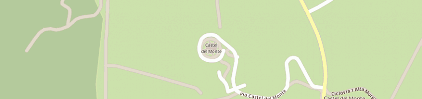 Mappa della impresa de carolis antonio rifugio a CASTEL DEL MONTE