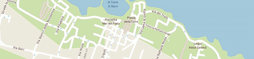 Mappa della impresa pizzeria mordicchio a BARI