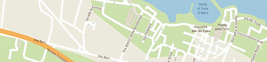 Mappa della impresa equipe miccoli di miccoli carmine a BARI