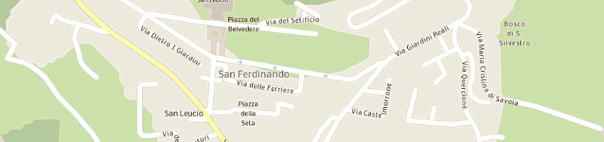 Mappa della impresa ristorante giardini reali a CASERTA