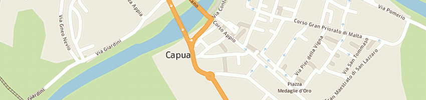 Mappa della impresa sicim services srl a CAPUA