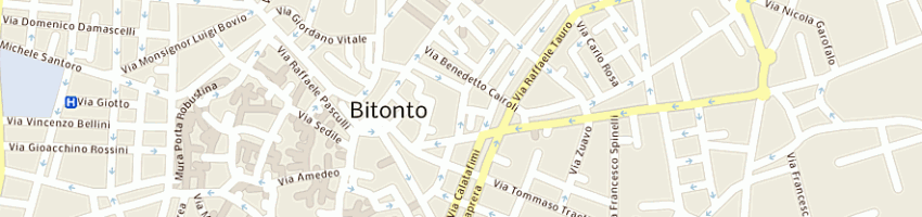 Mappa della impresa piccarreta aldo a BITONTO