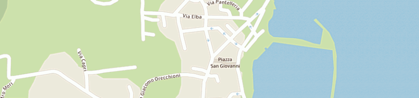Mappa della impresa polizia a SASSARI