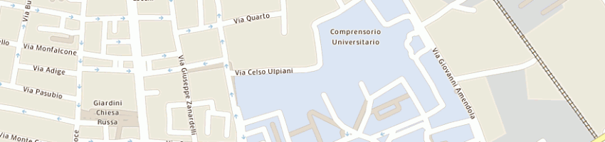 Mappa della impresa hotel campus- gestioni sud srl a BARI