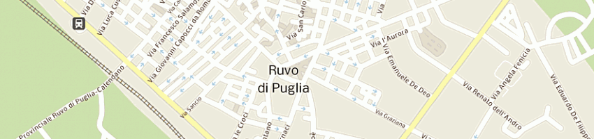 Mappa della impresa municipio a RUVO DI PUGLIA