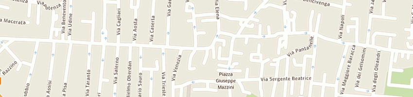 Mappa della impresa autoscuola soc italia sas di diana antonio e c a MONDRAGONE