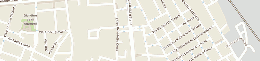 Mappa della impresa ares viaggi all reservations sas di lorusso susanna a BARI