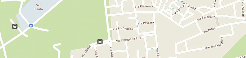 Mappa della impresa studio quartiere san paolo sas domenico a MODUGNO