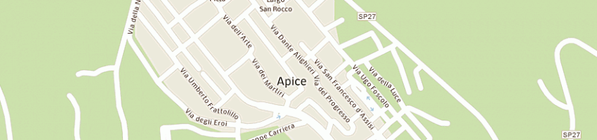 Mappa della impresa angel's cafe' a APICE