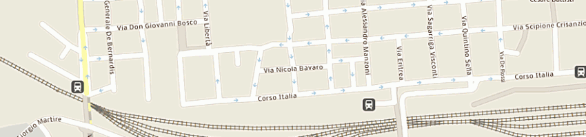 Mappa della impresa franco giuseppe a BARI