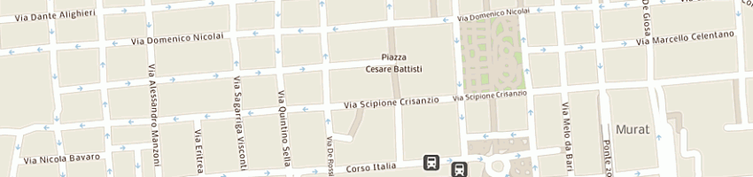 Mappa della impresa poste italiane a BARI