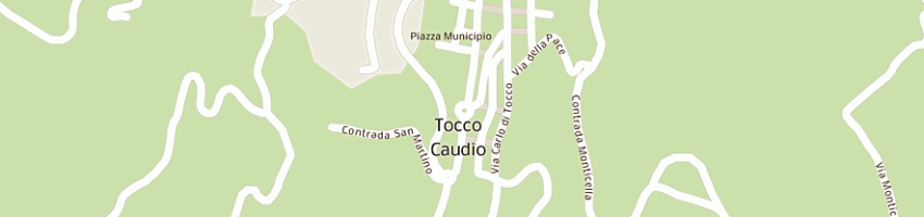 Mappa della impresa ristorante al querceto di milone francesco a TOCCO CAUDIO