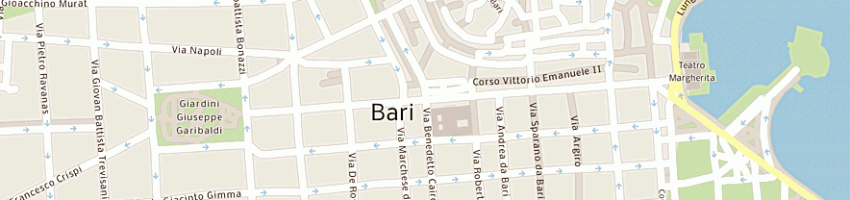 Mappa della impresa tre ar (srl) a BARI