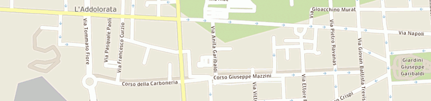 Mappa della impresa soloperto giuseppe a BARI