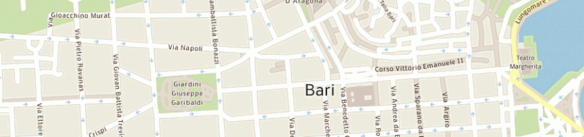 Mappa della impresa sinante serafina a BARI