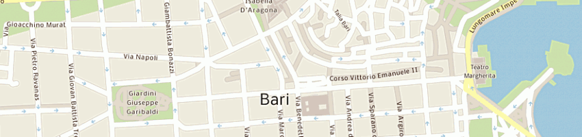 Mappa della impresa carella michelina a BARI