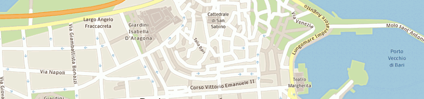 Mappa della impresa istituto per la storia del risorgimento italiano a BARI
