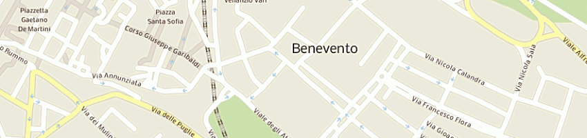 Mappa della impresa banca d'italia a BENEVENTO