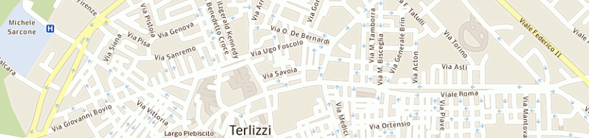 Mappa della impresa fioretti isabella a TERLIZZI