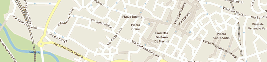 Mappa della impresa bar orsini di tresca nazzareno a BENEVENTO