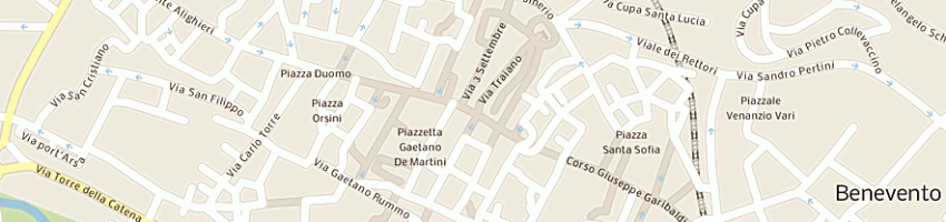 Mappa della impresa gea - boutique a BENEVENTO