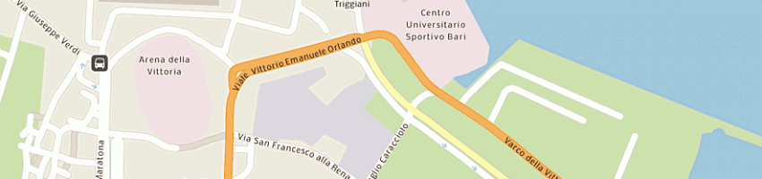 Mappa della impresa saba italia spa a BARI