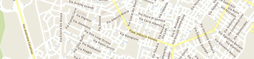 Mappa della impresa autoveicoli m colella srl unipersonale a CORATO
