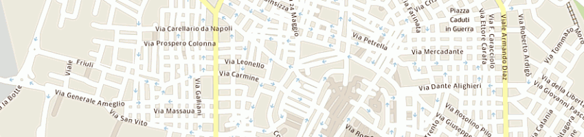 Mappa della impresa centro ingross di nuzzi tommaso a CORATO