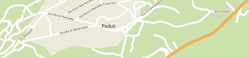 Mappa della impresa scuola media a PADULI