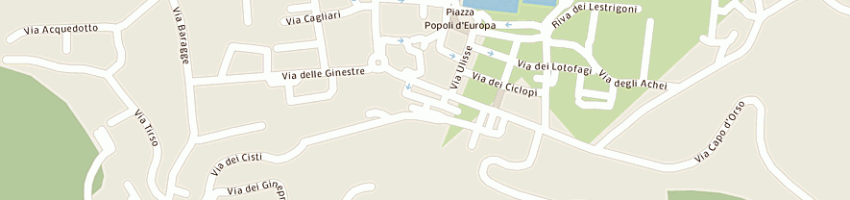 Mappa della impresa hotel piccada srl a PALAU