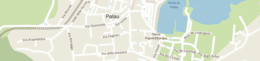Mappa della impresa l'approdo 2 srl a PALAU