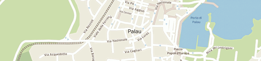 Mappa della impresa pintus franco a PALAU