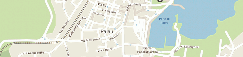 Mappa della impresa punta palau srl a PALAU