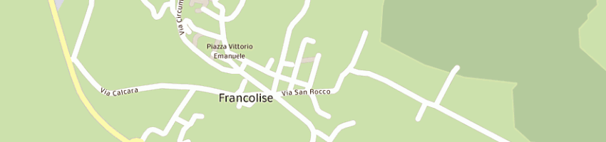 Mappa della impresa diana tommaso a FRANCOLISE