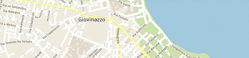 Mappa della impresa di natale giuseppe a GIOVINAZZO