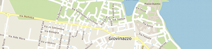 Mappa della impresa mastandrea giuseppe a GIOVINAZZO