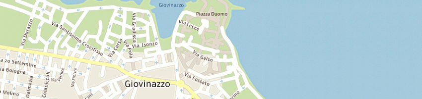 Mappa della impresa s martin - sweetlove group srl a GIOVINAZZO