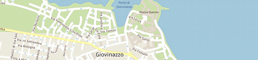 Mappa della impresa pizzeria antipasteria di digiulio giovanni e c sas a GIOVINAZZO