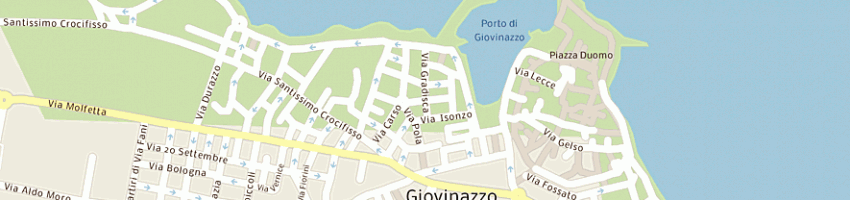 Mappa della impresa lasorsa giuseppe a GIOVINAZZO