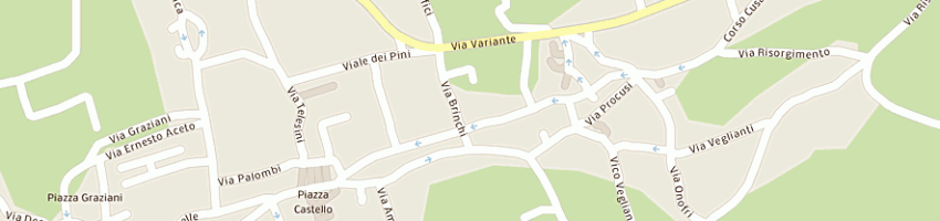 Mappa della impresa municipio a CASTELVENERE