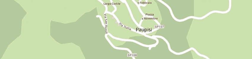 Mappa della impresa coletta vinicola a PAUPISI